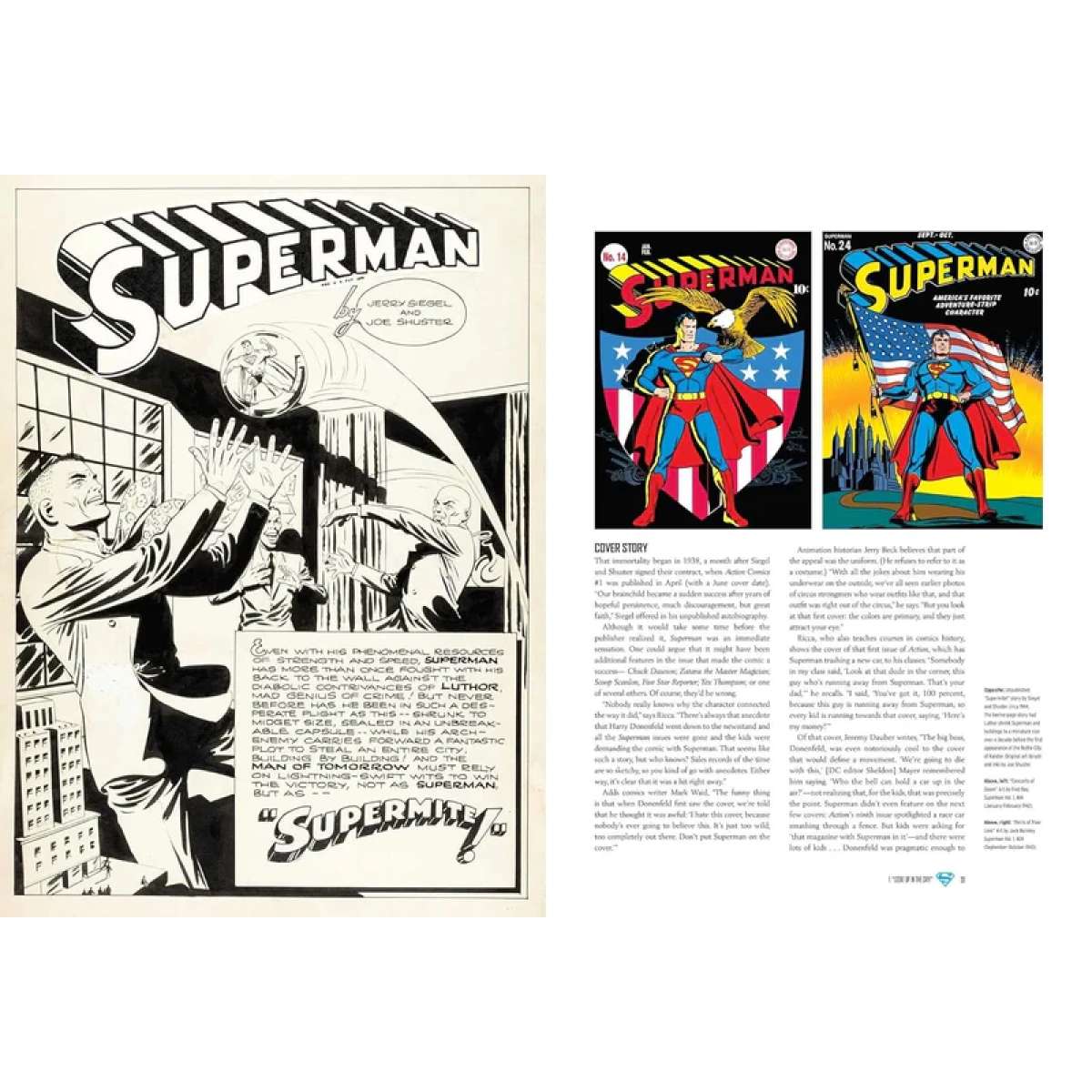 Immagine del prodotto SUPERMAN - THE DEFINITIVE HISTORY  - Libro Decorativo | New Mags