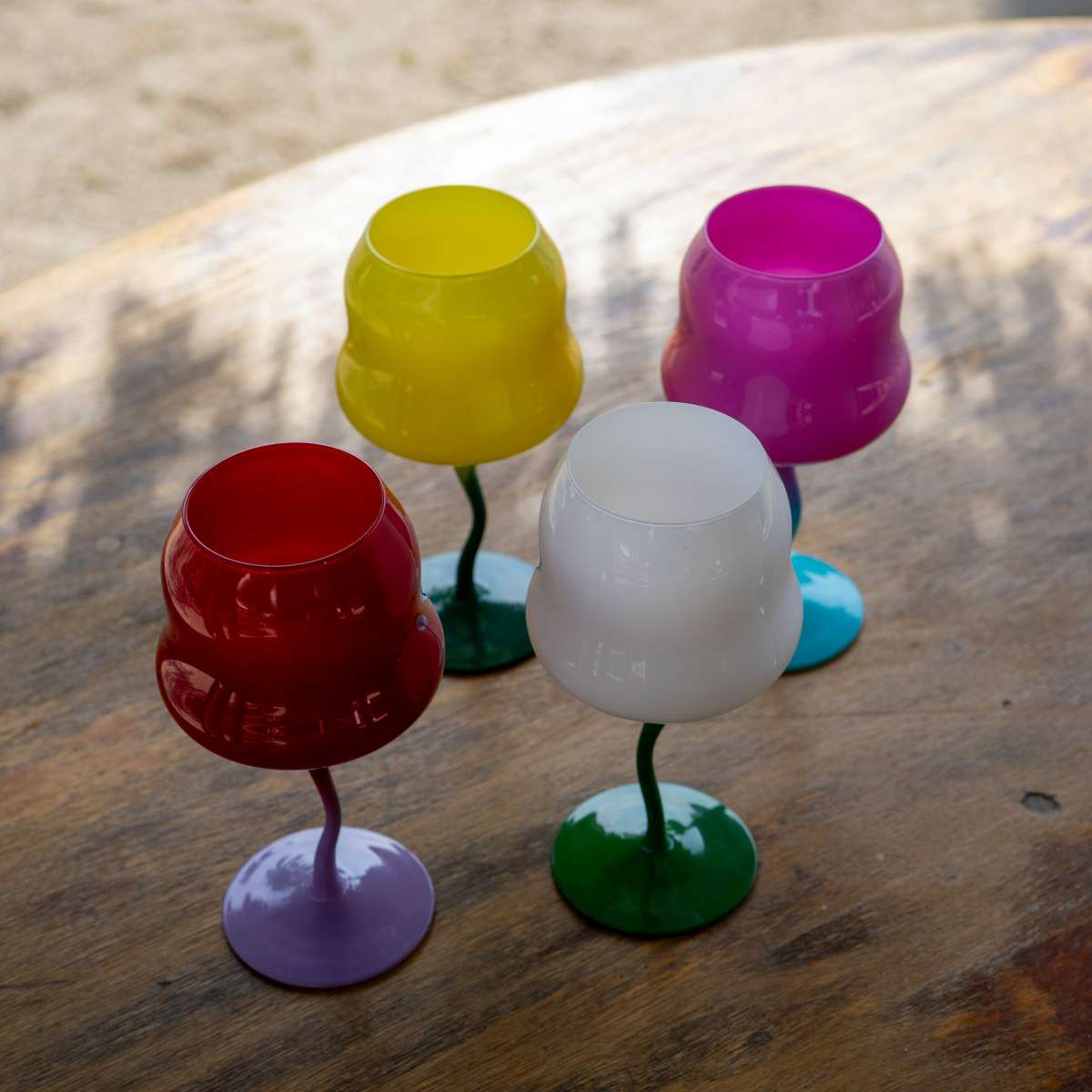 Immagine del prodotto Set 2 Calici Cocktail in Vetro 450 ml - 4 Colori | WD Lifestyle