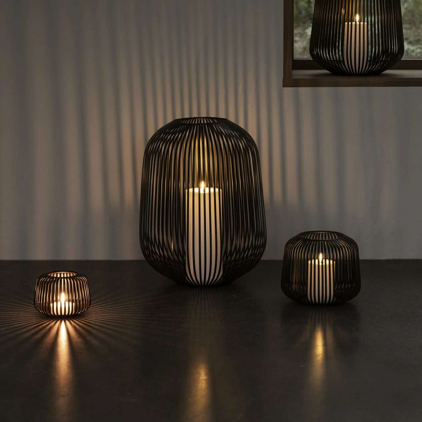 Immagine del prodotto Lanterna Lito Black - 3 Misure | Blomus