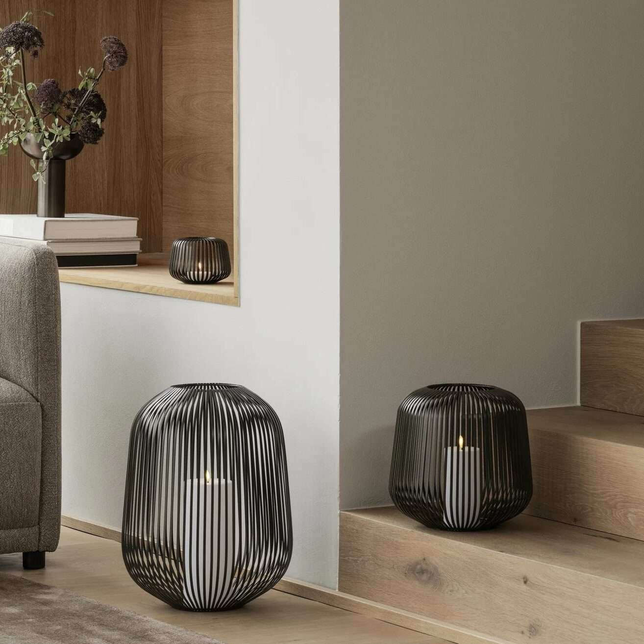 Immagine del prodotto Lanterna Lito Black - 3 Misure | Blomus