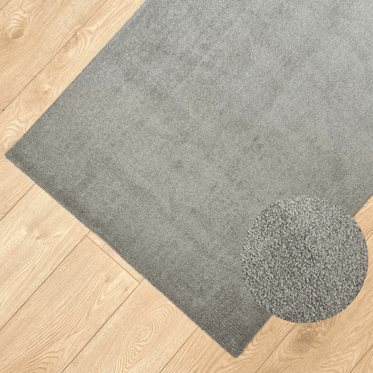 Immagine variante 180X280 cm - Tappeto Boden Tinta Unita Grigio- 6 Misure | Pietro Zanetti Home