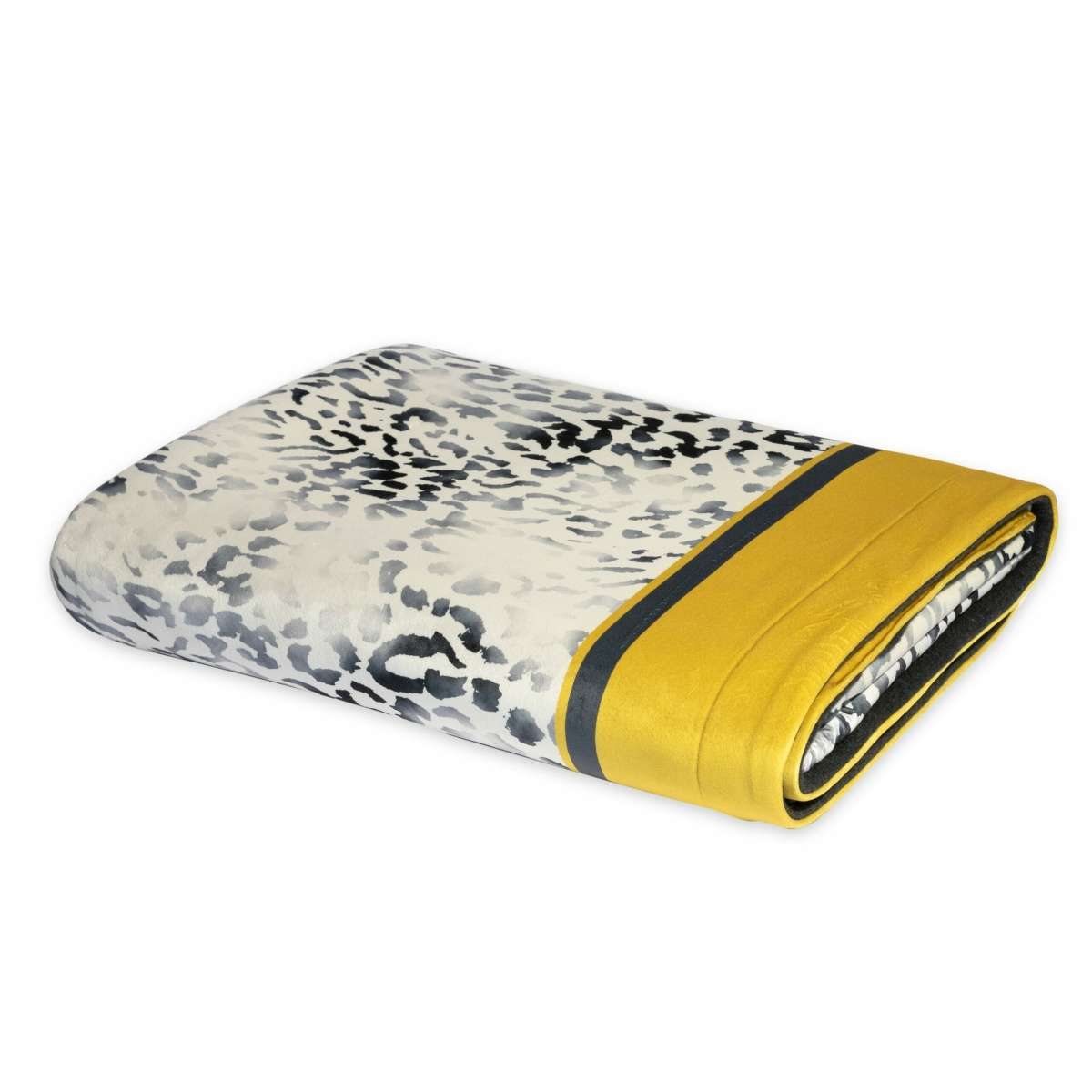 Immagine del prodotto Plaid Savana in Velluto Stampato Trapuntato a mano 135x170 cm | Pietro Zanetti Home