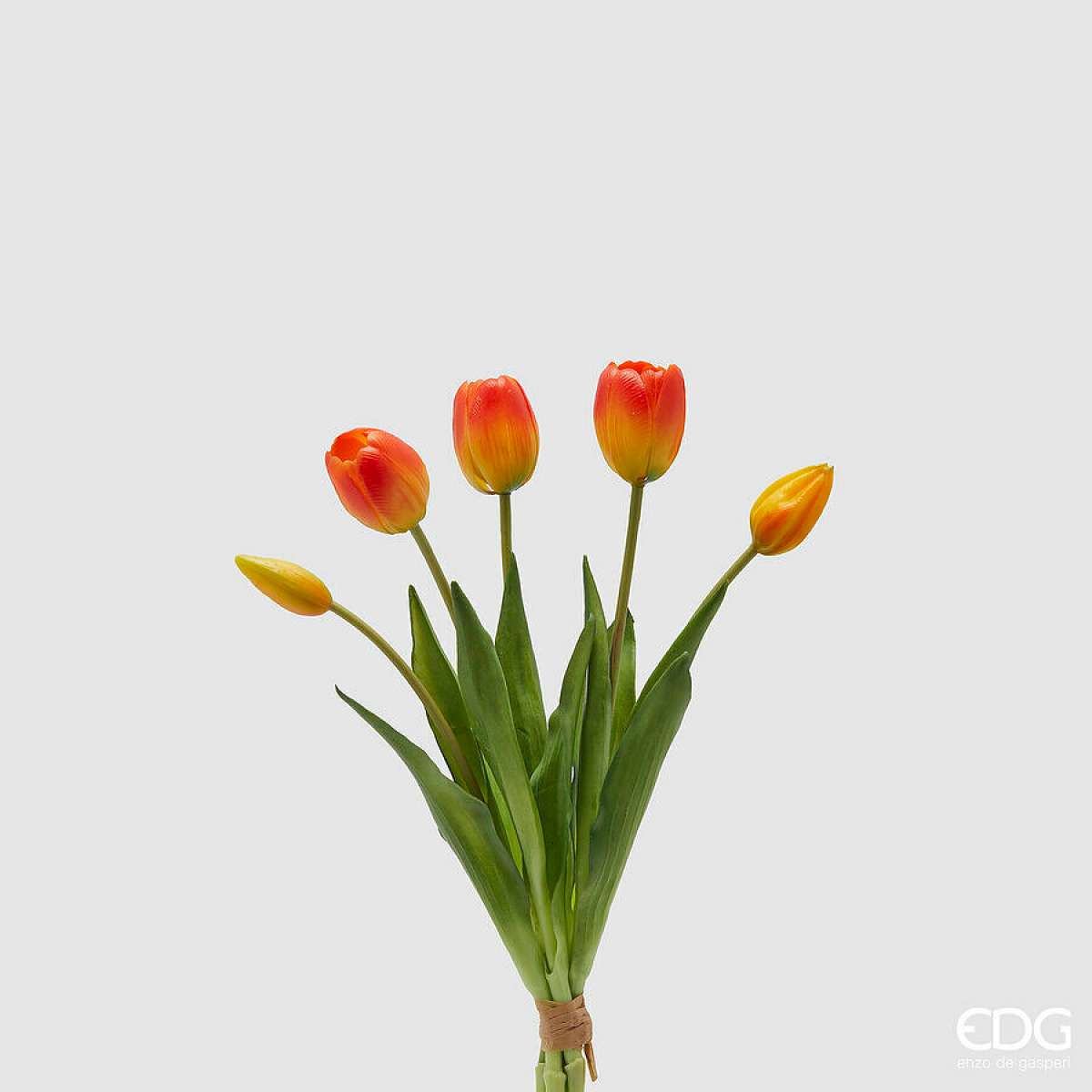 Immagine del prodotto Mazzo Artificiale di Tulipani Piccolo h 40 cm  6 Colori | EDG Enzo De Gasperi
