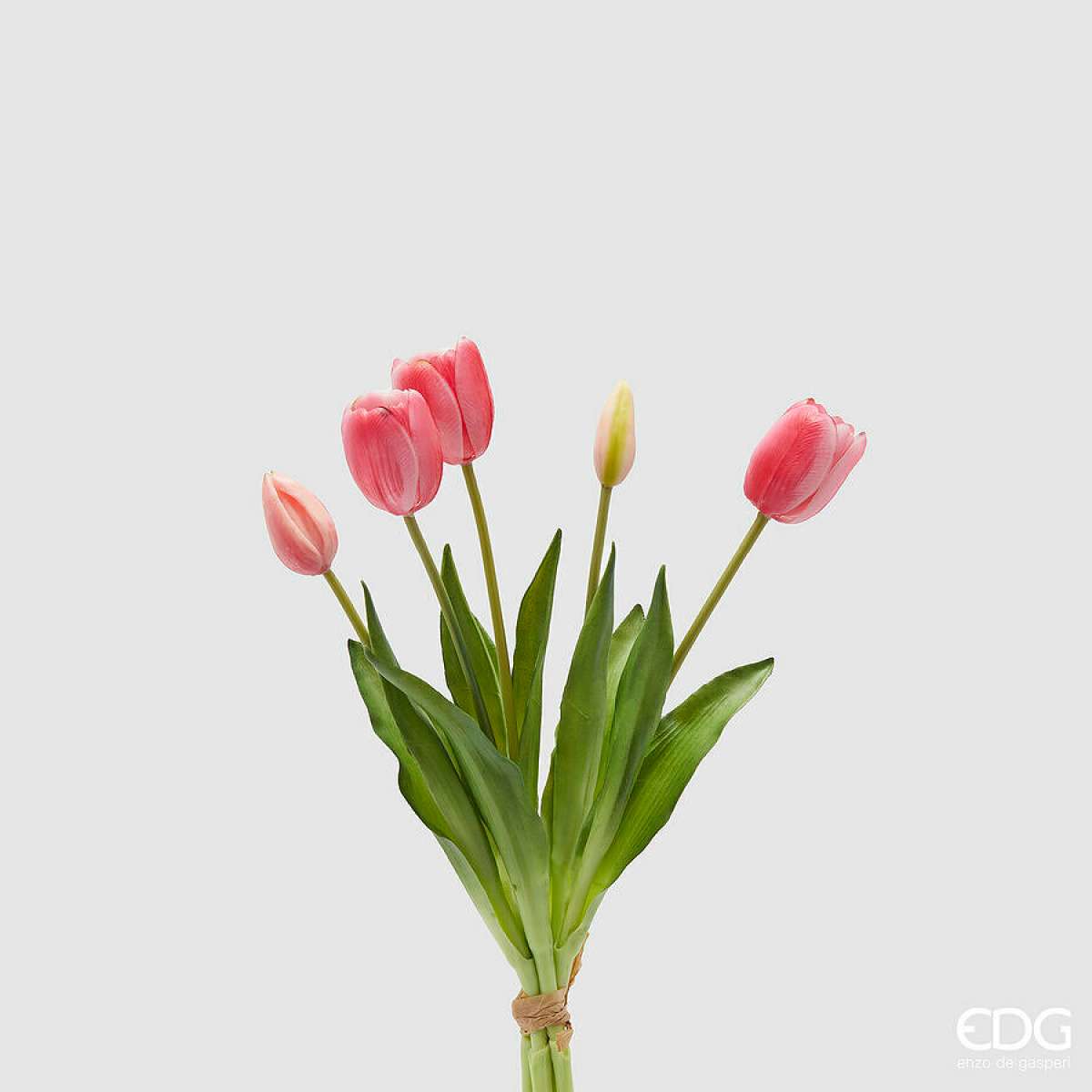 Immagine del prodotto Mazzo Artificiale di Tulipani Piccolo h 40 cm  6 Colori | EDG Enzo De Gasperi