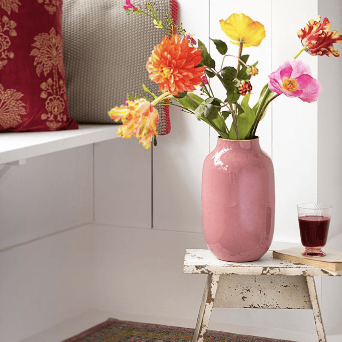 Immagine del prodotto Vaso Metal Oval 30 cm - 5 Colori | Pip Studio Amsterdam