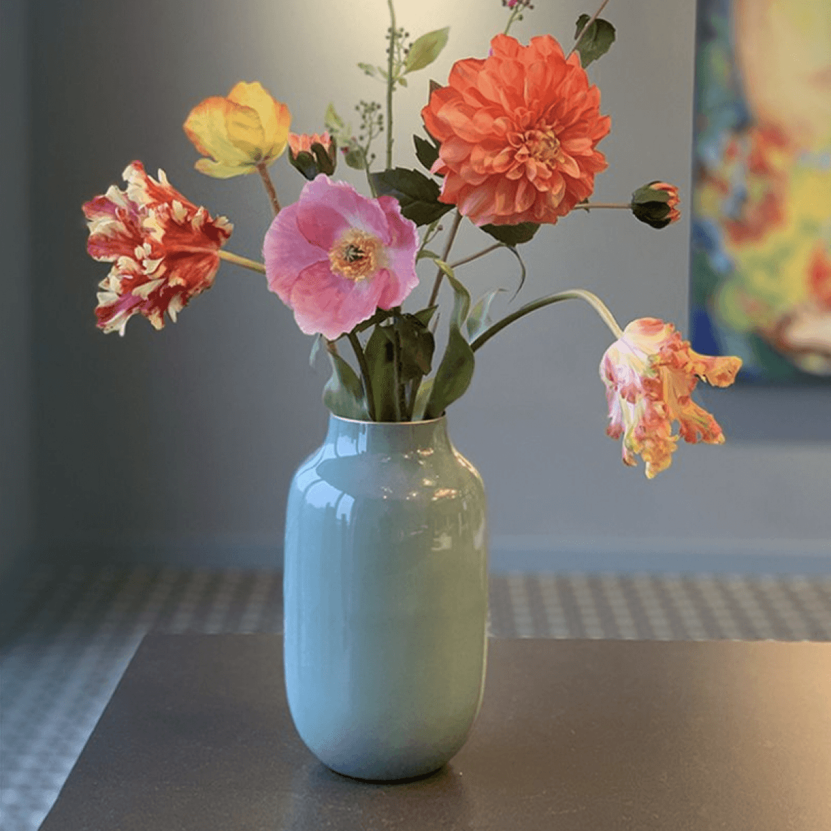 Immagine del prodotto Vaso Metal Oval 30 cm - 5 Colori | Pip Studio Amsterdam