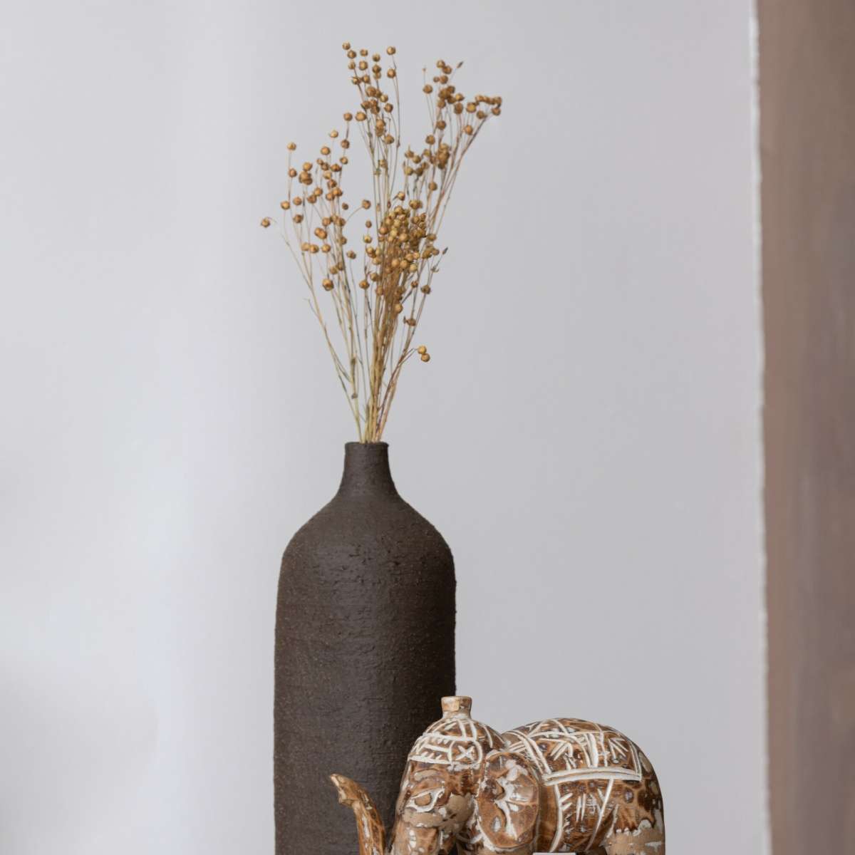 Immagine del prodotto Mazzo Lino e Grano Secco Naturale 21x15x60 cm | Jolipa
