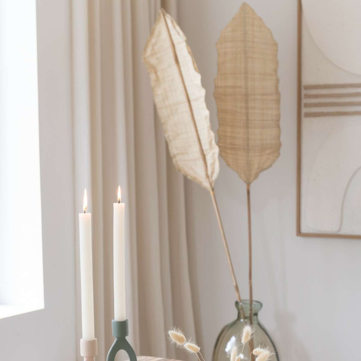 Immagine del prodotto Foglia Decorativa Palma Naturale 20x5x200 cm | Jolipa