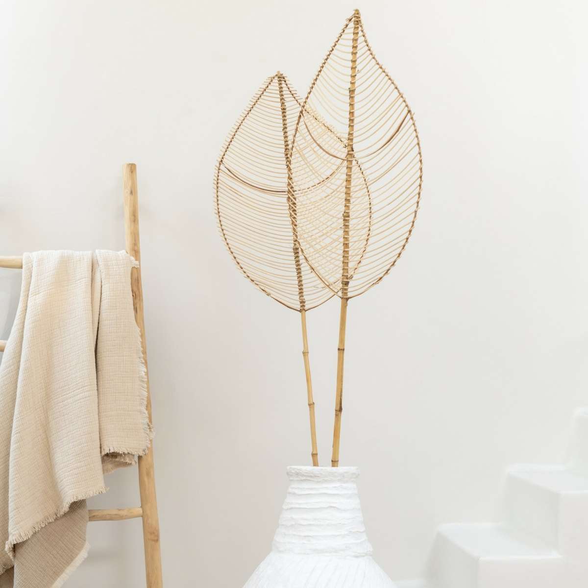 Immagine del prodotto Foglia Decorativa Rattan Naturale 32x1,4x200 cm | Jolipa