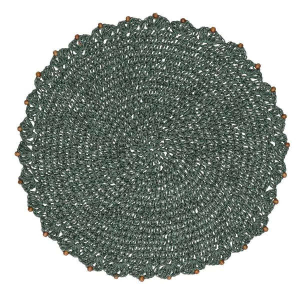 Immagine del prodotto Tovaglietta Americana Rimini in carta con perline 38 cm | Pomax Home Collection