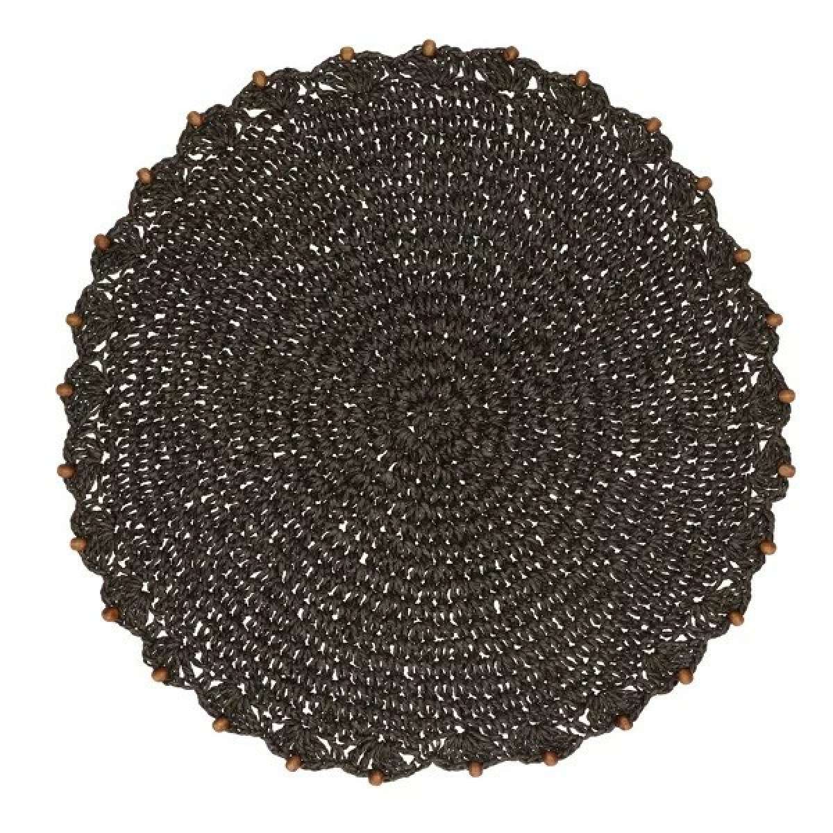 Immagine del prodotto Tovaglietta Americana Rimini in carta con perline 38 cm | Pomax Home Collection