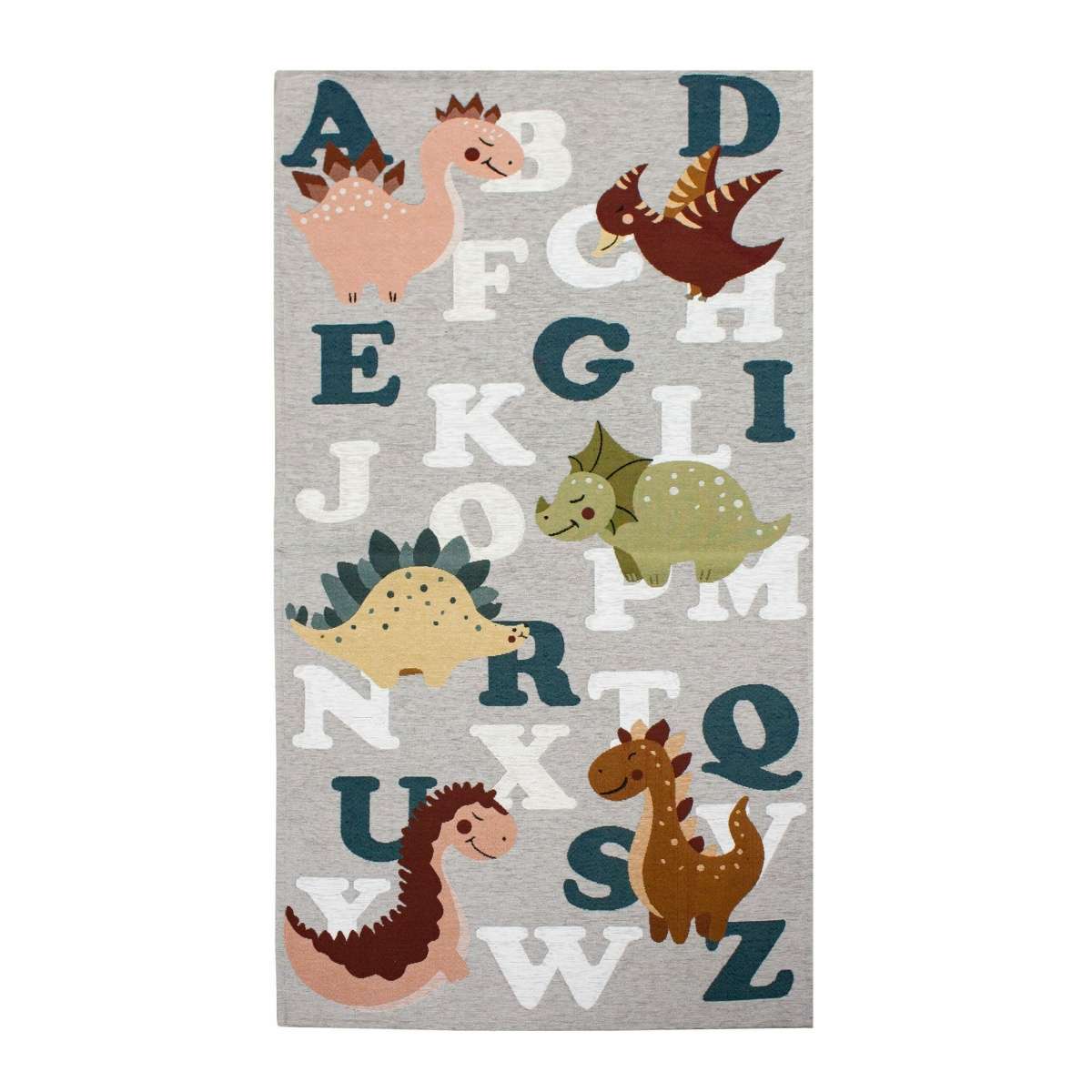 Immagine del prodotto Tappeto Dinosauri 80x150 cm Antiscivolo e Lavabile in Lavatrice (3 colori | Pietro Zanetti Home