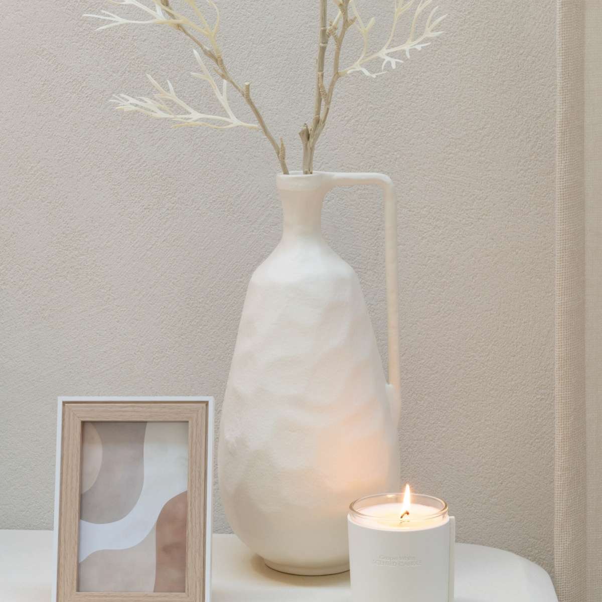 Immagine del prodotto Vaso Goa Bianco 16,5x16x35 cm | Jolipa