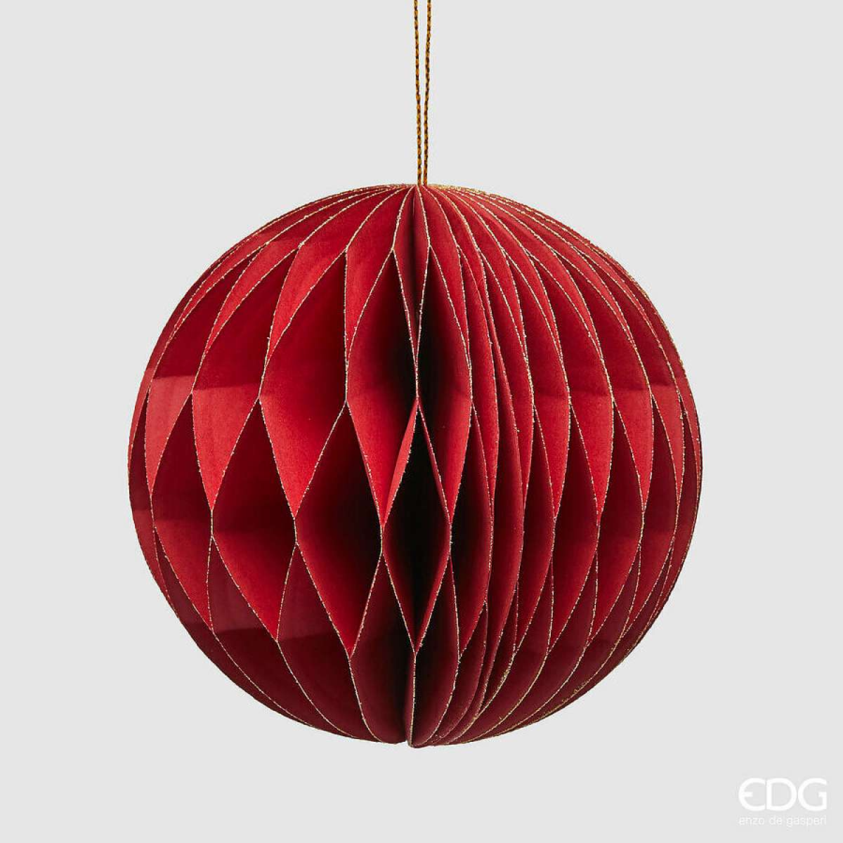 Immagine del prodotto Decorazione Pallina di Natale Origami M - 4 Colori | EDG Enzo De Gasperi