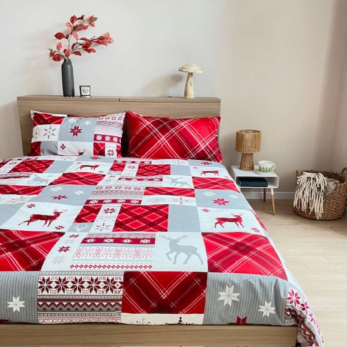 Immagine del prodotto Copripiumino Matrimoniale Canazei in 100% Cotone Daunex - 2 Colori | Daunex