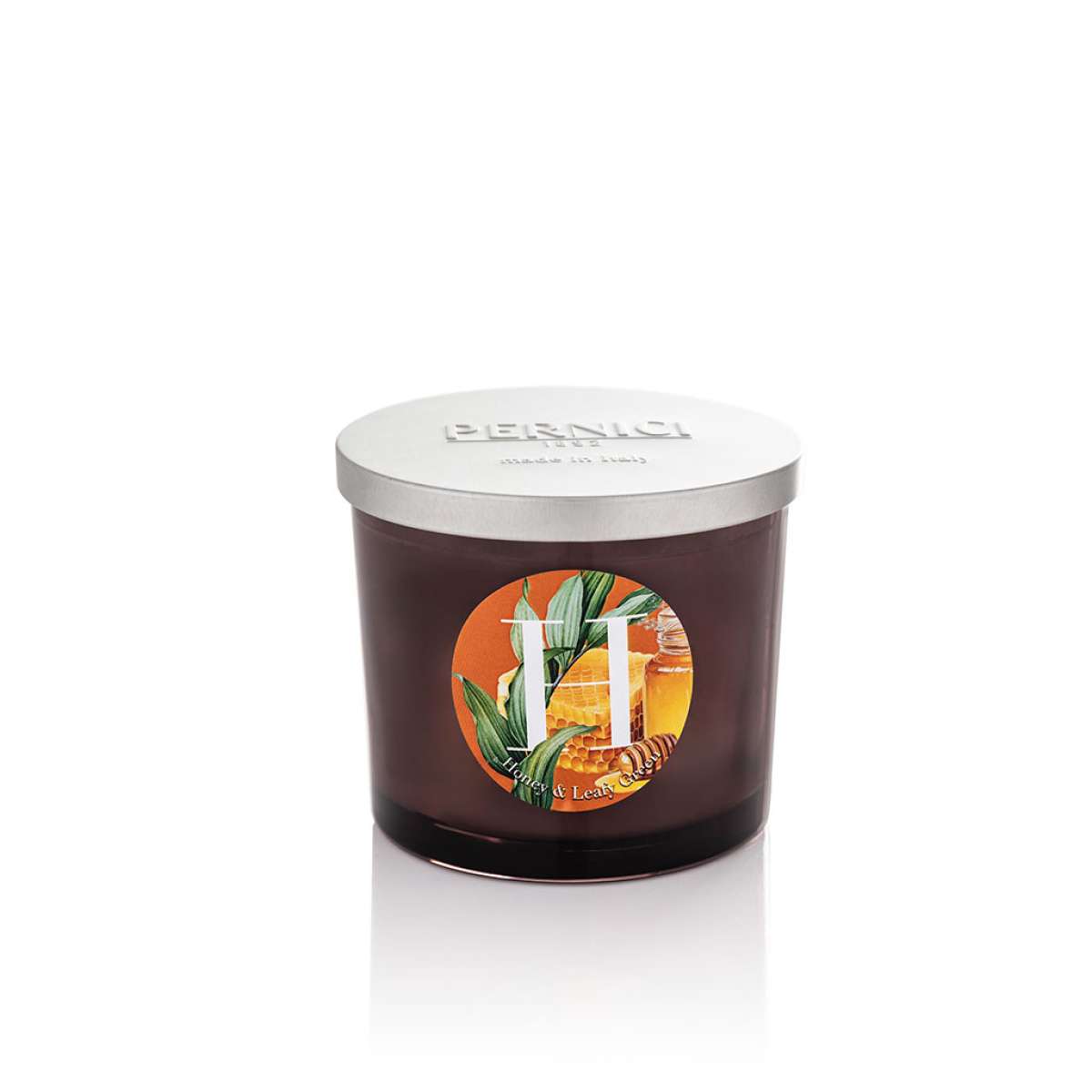 Immagine variante 200 gr - Candela H - Honey & Leafy Green | Pernici 1892