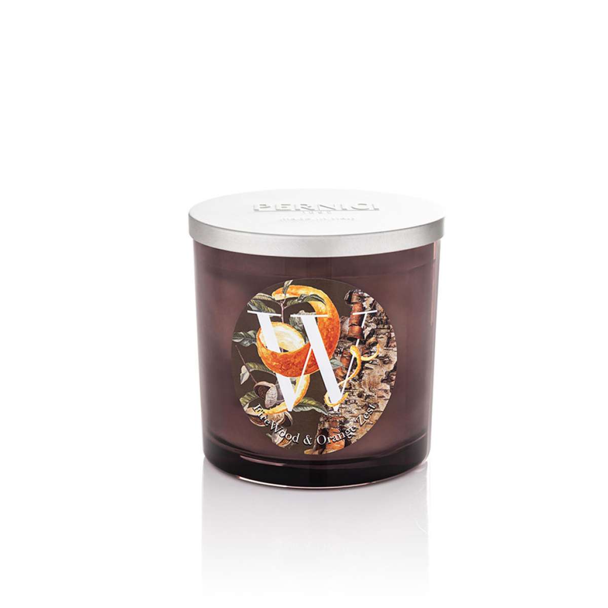 Immagine variante 350 gr - Candela W - Fire Wood & Orange Zest | Pernici 1892