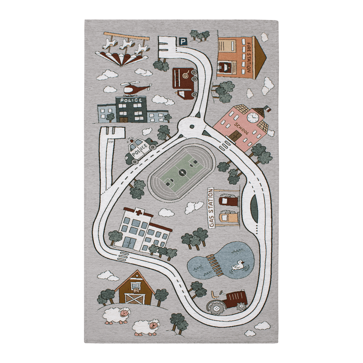 Immagine del prodotto Tappeto Pista 80x150 cm Antiscivolo e Lavabile in Lavatrice (3 Colori) | Pietro Zanetti Home