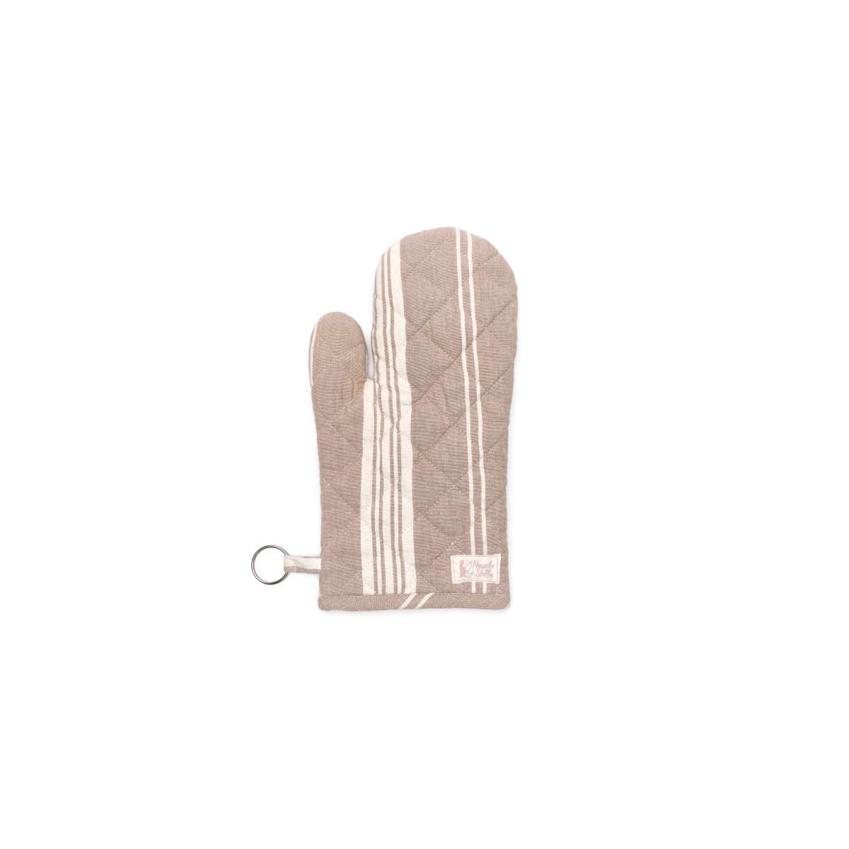 Immagine variante A - Guanto forno a Righe Beatrice in Cotone 19x32 cm (4 varianti) | Nuvole di Stoffa