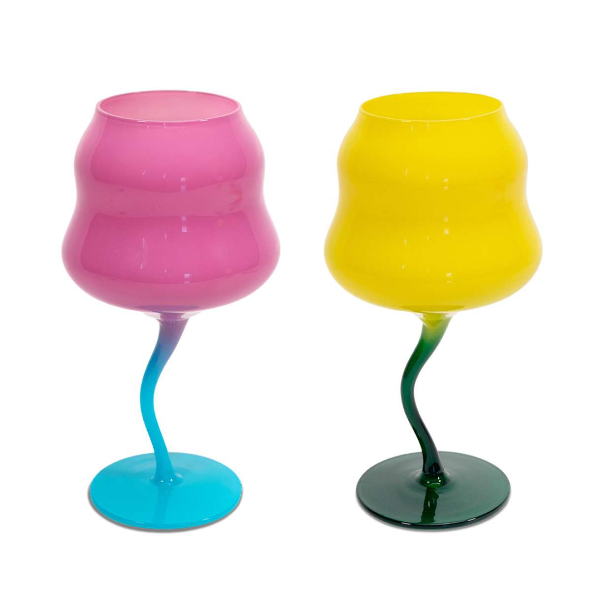 Immagine del prodotto Set 2 Calici Cocktail in Vetro 450 ml - 4 Colori | WD Lifestyle