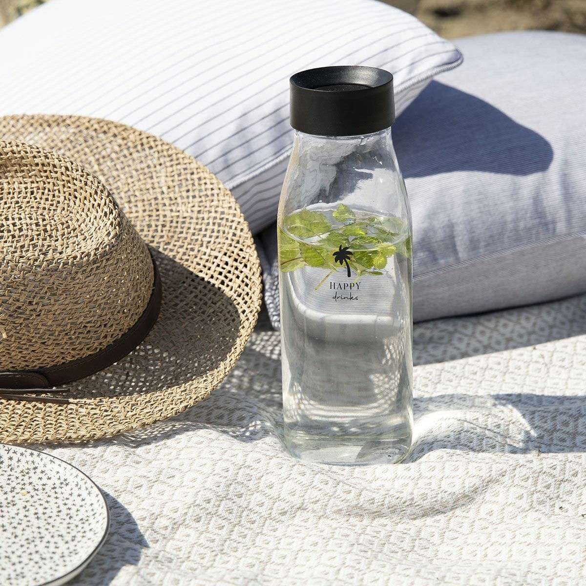 Immagine del prodotto Bottiglia in Vetro Borosilicato Summer - 2 Varianti | Bastion Collections